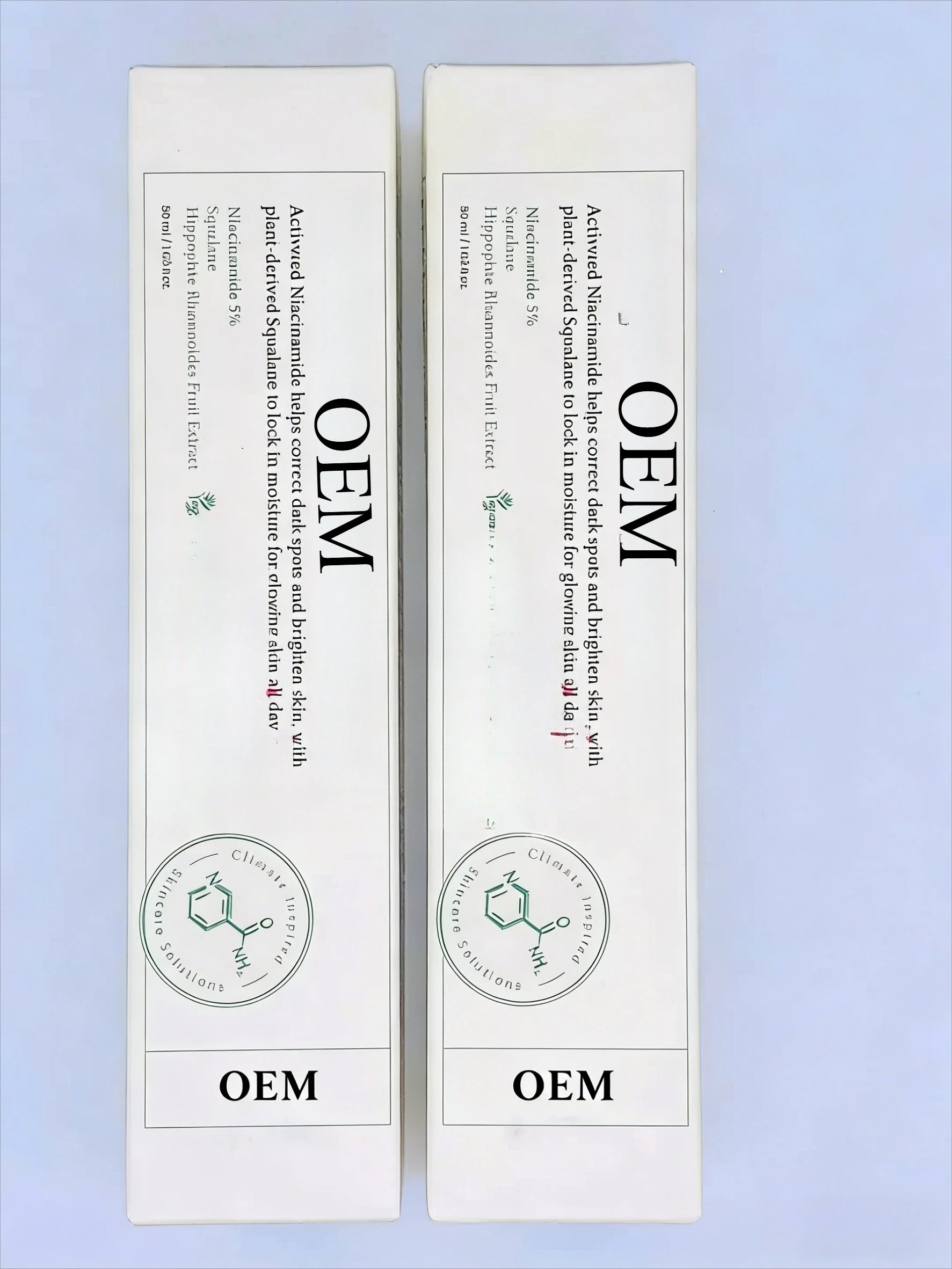 2pcs 50ml Glow Serum Dark Spot Correction Whitening Repair Cream All Skin Types Oily Sensitive Niacinamide Squalane Made Korea